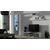 Cama Meble SOHO 7 set (RTV140 cabinet + S1 cabinet + shelves) White / Gloss grey