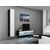 Cama Meble Cama Living room cabinet set VIGO NEW 13 black/white gloss