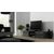 Cama Meble SOHO 8 set (RTV180 cabinet + S6 + shelves) Grey / Gloss grey