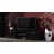 Cama Meble SOHO 8 set (RTV180 cabinet + S6 + shelves) Black / Black gloss