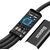 Кабель USB C штекер – USB C (15 W) / mikro-USB (10 W) / IP Lightning (20 W) кабель 1,5 м, чёрный, Rapid BASEUS