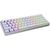 Genesis THOR 660 RGB Gaming keyboard, RGB LED light, US, White, Bluetooth, Wired, Wireless connection, Gateron Red Switch