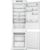 Hotpoint Refrigerator HAC18 T542  Energy efficiency class E, Built-in, Combi, Height 177 cm, No Frost system, Fridge net capacity 182 L, Freezer net capacity 68 L, 34 dB, White