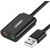 Ugreen USB external sound audio card 3,5 mm mini jack 15cm black (30724)