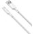 Baseus Simple Wisdom Data Cable Kit USB to Type-C 5A (2PCS/Set）1.5m White