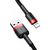 Baseus Cafule USB Lightning Cable 2,4A 0,5m (Red+Black)