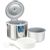 Gastroback Rice cooker  42507 Inox/ White, 450 W, 3 L