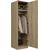 Top E Shop Topeshop SD-50 SON KPL bedroom wardrobe/closet 5 shelves 1 door(s) Oak