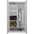 Top E Shop Topeshop SD-90 BIEL KPL bedroom wardrobe/closet 7 shelves 2 door(s) White