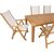 Dining set BALI table and 6 chairs