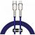 USB-C cable for Lightning Baseus Cafule, PD, 20W, 1m (green)