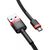 Baseus Cafule Micro USB Cable 2A 3m (Black+Red)