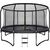 Malatec 366cm HQ garden trampoline - internal net (13357-uniw)