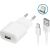 Forever TC-01 charger 1x USB 2A white + Lightning cable