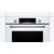 Bosch Serie 4 HBA534BW0 oven Electric 71 L White A