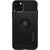 Spigen Rugged Armor матовый чехол-крышка с элементами карбона и глянца для Apple iPhone 11 Черный