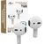 ART AP-TW-B1 Wireless In-ear Headphones Bluetooth (SLART AP-TW-B1) White