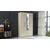 Top E Shop Topeshop ROMANA 120 SON L bedroom wardrobe/closet 6 shelves 3 door(s) Oak