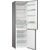 Gorenje NRK6202AXL4 200cm NoFrost Stainless steel Ledusskapis