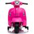 Elektriskais motorollers Vespa, rozā