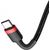 Baseus Cafule Cable USB-C PD 2.0 QC 3.0 60W 2m (Black+Red)