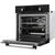 Amica EB7541DB Fine Electric oven 65 L 3100 W Black A Cepeškrāsnis, iebūvējamas
