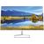 HP M27fwa 68.6 cm (27") 1920x1080 pixels Full HD LCD White, Silver