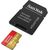 Sandisk memory card microSDXC 128GB Extreme + adapter