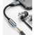 (Ir veikalā) Ugreen 3.5mm mini jack to USB Type C headphone audio adapter 10cm gray (30632)
