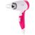 Adler Hair Dryer AD 2259 1200 W, Number of temperature settings 2, White/Pink