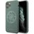 Guess GUHCN58LS4GKA 4G Tone On Tone ciets aizmugures maks-apvalks priekš Apple iPhone 11 Pro Khaki Zaļš