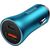 Baseus Golden Contactor Max car charger, USB + USB-C, 60W (blue)