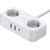 UGREEN DigiNest 30W wall charger, 2x USB, 1x USB-C (white)