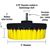 Профессиональная щетка Premium Drill Brush 5шт.- средний мягкий, желтый, 13цм.