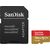 Sandisk memory card microSDXC 128GB Extreme + adapter