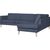 Corner sofa LISANNA RC blue