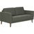 Sofa LANDO 2-seater, green