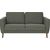 Sofa LANDO 2-seater, green