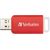 Verbatim DataBar USB 2.0    16GB Red