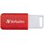 Verbatim DataBar USB 2.0    16GB Red