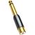 Ugreen adapter from 6.35 mm jack (male) to RCA (female) gold (AV169)