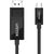 UNITEK V1146A cable gender changer USB-C DisplayPort Black