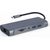 Gembird A-CM-COMBO7-01 USB Type-C 7-in-1 multi-port adapter (Hub3.0 + HDMI + VGA + PD + card reader + stereo audio), space grey