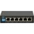 Extralink EX.14831 network switch Managed Fast Ethernet (10/100) Power over Ethernet (PoE) 6U Black