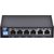 Extralink EX.14831 network switch Managed Fast Ethernet (10/100) Power over Ethernet (PoE) 6U Black