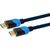 Savio GCL-05 HDMI cable 3 m HDMI Type A (Standard) Black,Blue