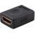 SAVIO HDMI (F) – HDMI (F) – Adapter, straight, barrel CL-111 Black