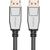 Lanberg CA-DPDP-20CU-0010-BK DisplayPort cable 20 PIN V1.4 1m 8K