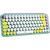 LOGITECH POP Keys Bluetooth Mechanical Keyboard - DAYDREAM MINT - US INT'L