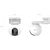 Ezviz CS-HB8 Акумуляторная Уличная беспроводная 4MP 2K IP65 360 умная камера / MicroSD / Ночное видение Белый